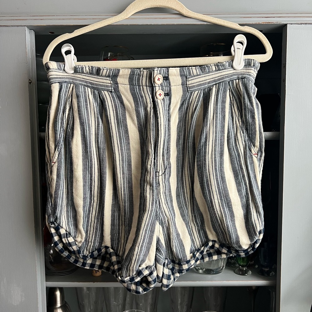 Pilcro Stripped Shorts